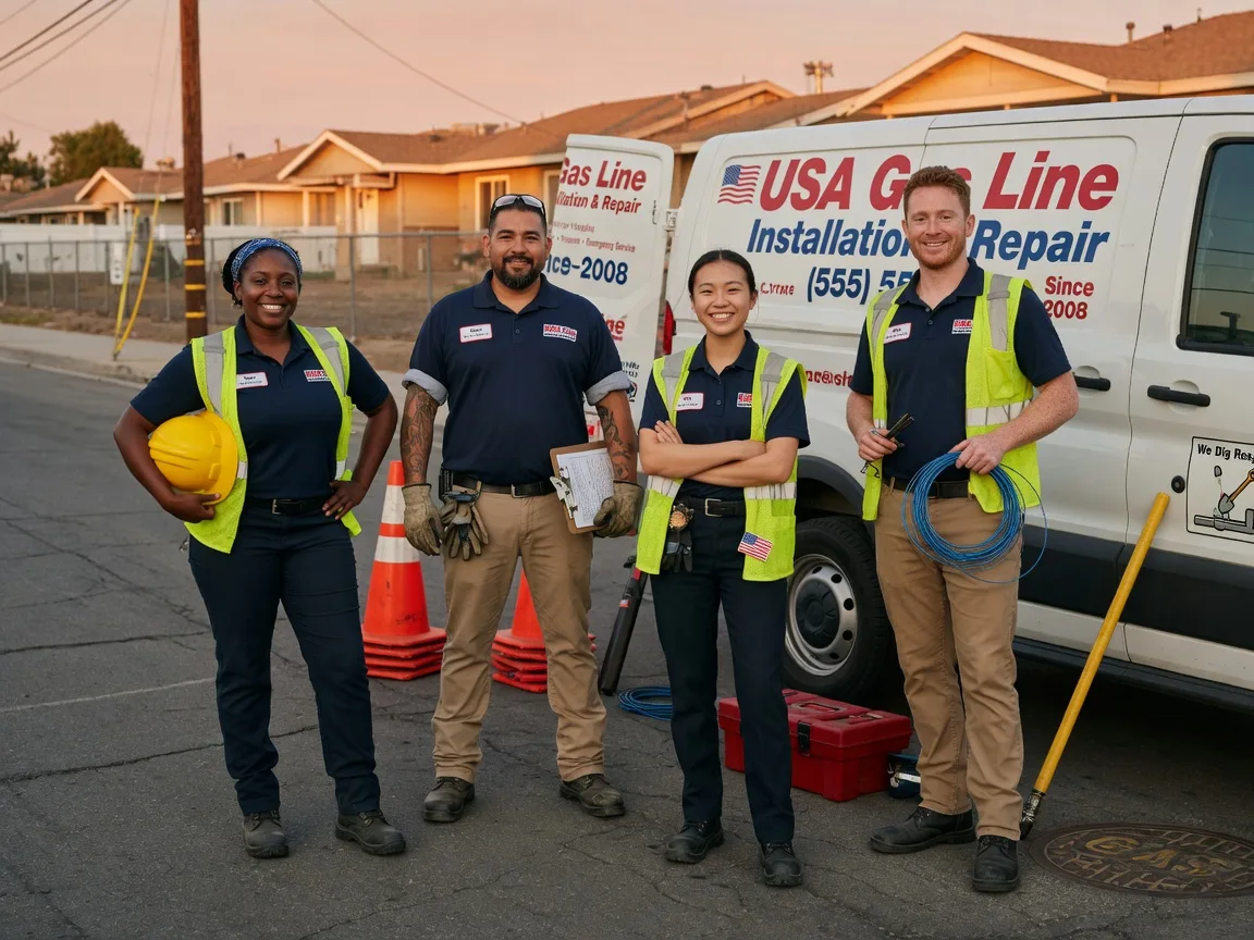 Gas Line Installation company in Center Point, IA